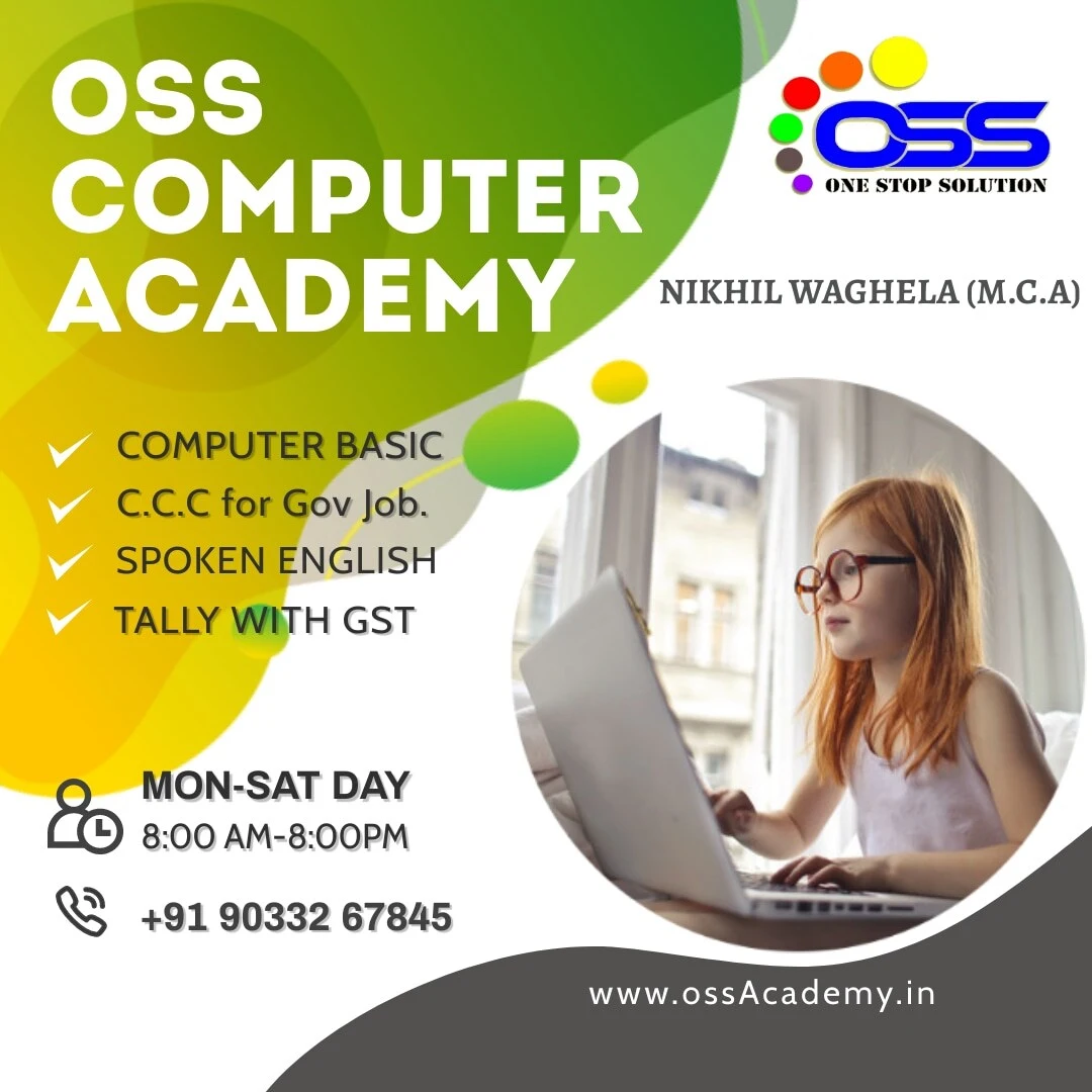 Computer training Navsari OSS Academy latest